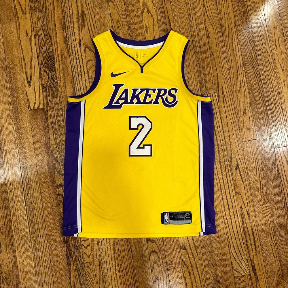 Lonzo Ball lakers jersey size L
